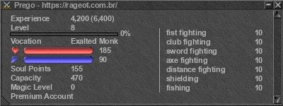 Signature for player Prego