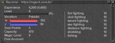 Signature for player Racconn